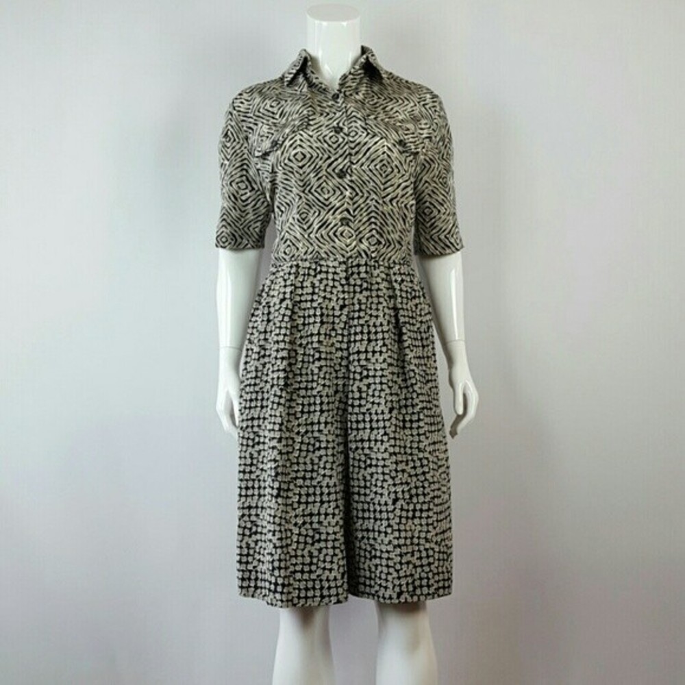 Vintage 80's Patty O'Neil Animal Print Romper